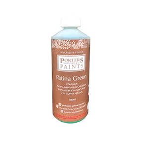 Porter's Paints Patina Green Solution 500ml